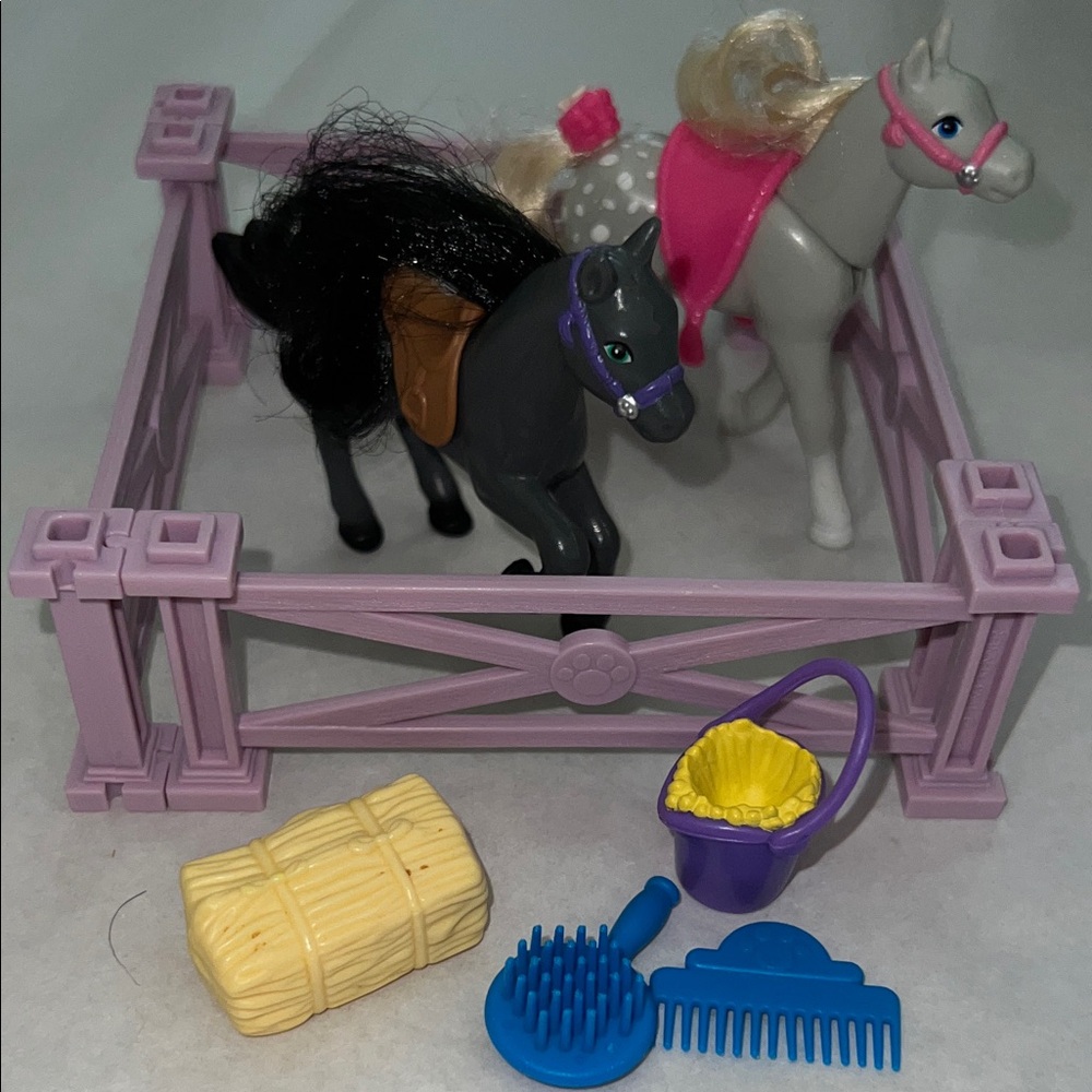 Vintage Littlest Pet Shop Zoo Arabian Prancers Set - see notes